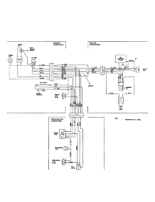 Wiring Diagram parts for Kenmore Refrigerator 253.61124101 (25361124101, 253 61124101) from AppliancePartsPros.com