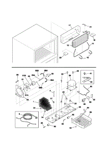 System parts for Kenmore Refrigerator 253.61134105 (25361134105, 253 61134105) from AppliancePartsPros.com