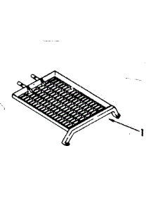Dry Rack Parts parts for Kenmore Dryer 110.86692600 (11086692600, 110 86692600) from AppliancePartsPros.com