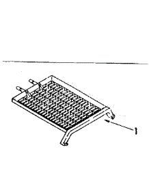Dry Rack Parts parts for Kenmore Dryer 110.86692610 (11086692610, 110 86692610) from AppliancePartsPros.com