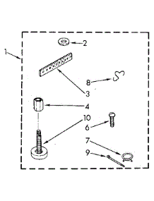 Miscellaneous parts for Kenmore Washer 110.91121100 (11091121100, 110 91121100) from AppliancePartsPros.com