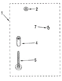 Miscellaneous parts for Kenmore Washer 110.91210100 (11091210100, 110 91210100) from AppliancePartsPros.com