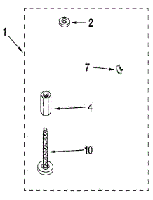 Miscellaneous parts for Kenmore Washer 110.91220100 (11091220100, 110 91220100) from AppliancePartsPros.com