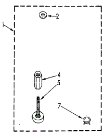 Miscellaneous parts for Kenmore Washer 110.91263100 (11091263100, 110 91263100) from AppliancePartsPros.com