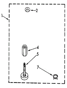 Miscellaneous parts for Kenmore Washer 110.91264800 (11091264800, 110 91264800) from AppliancePartsPros.com
