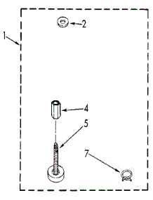 Miscellaneous parts for Kenmore Washer 110.91278600 (11091278600, 110 91278600) from AppliancePartsPros.com