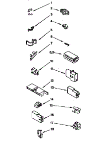 Wiring Harness Parts parts for Kenmore Washer 110.91511100 (11091511100, 110 91511100) from AppliancePartsPros.com