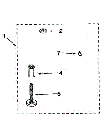Miscellaneous Parts parts for Kenmore Washer 110.91511100 (11091511100, 110 91511100) from AppliancePartsPros.com