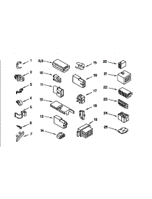 Wiring Harness parts for Kenmore Washer 110.91511110 (11091511110, 110 91511110) from AppliancePartsPros.com