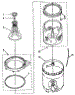 Agitator, Basket And Tub