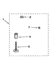 Miscellaneous parts for Kenmore Washer 110.91512200 (11091512200, 110 91512200) from AppliancePartsPros.com