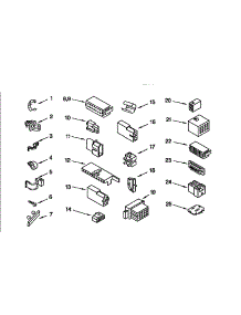 Wiring Harness parts for Kenmore Washer 110.91520110 (11091520110, 110 91520110) from AppliancePartsPros.com