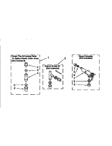 Water System parts for Kenmore Washer 110.91520110 (11091520110, 110 91520110) from AppliancePartsPros.com