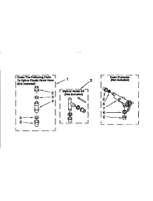 Water System parts for Kenmore Washer 110.91521210 (11091521210, 110 91521210) from AppliancePartsPros.com