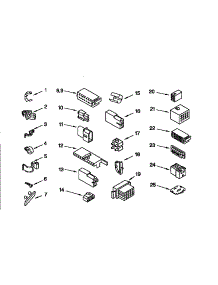 Wiring Harness parts for Kenmore Washer 110.91521210 (11091521210, 110 91521210) from AppliancePartsPros.com