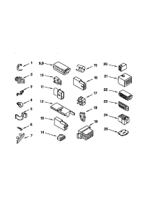 Wiring Harness parts for Kenmore Washer 110.91522200 (11091522200, 110 91522200) from AppliancePartsPros.com