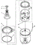 Agitator, Basket And Tub Parts