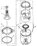 Agitator, Basket And Tub Parts