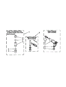 Water System parts for Kenmore Washer 110.91551210 (11091551210, 110 91551210) from AppliancePartsPros.com