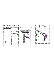 Water System parts for Kenmore Washer 110.91554100 (11091554100, 110 91554100) from AppliancePartsPros.com