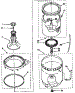 Agitator, Basket And Tub Parts