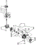 Brake, Clutch, Gearcase, Motor And Pump Parts