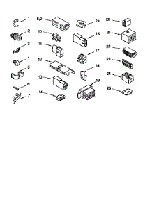 Wiring Harness parts for Kenmore Washer 110.91564110 (11091564110, 110 91564110) from AppliancePartsPros.com