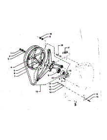 Spider Tub parts for Kenmore Washer 114.344312 (114344312, 114 344312) from AppliancePartsPros.com