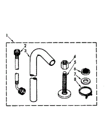 Optional Permanent Installation Kit #285418 parts for Kenmore Washer 110.84870300 (11084870300, 110 84870300) from AppliancePartsPros.com