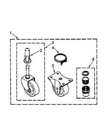 Miscellaneous Parts parts for Kenmore Washer 110.84870800 (11084870800, 110 84870800) from AppliancePartsPros.com