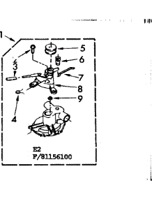 Water Pump Parts parts for Kenmore Washer 110.85156100 (11085156100, 110 85156100) from AppliancePartsPros.com