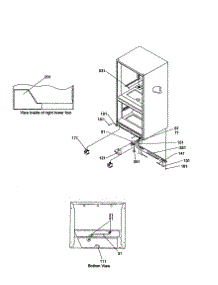 Insulation And Roller Assembly parts for Kenmore Refrigerator 596.69164000 (59669164000, 596 69164000) from AppliancePartsPros.com