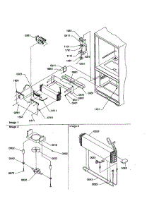 Evaporator And Freezer Control parts for Kenmore Refrigerator 596.69272991 (59669272991, 596 69272991) from AppliancePartsPros.com