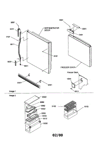 Door Handles And Accessories parts for Kenmore Refrigerator 596.69274990 (59669274990, 596 69274990) from AppliancePartsPros.com