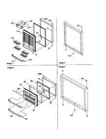 Door Assembly parts for Kenmore Refrigerator 596.69274992 (59669274992, 596 69274992) from AppliancePartsPros.com