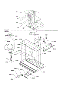 Machine Compartment parts for Kenmore Refrigerator 596.69277990 (59669277990, 596 69277990) from AppliancePartsPros.com