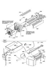 Ice Maker Assembly parts for Kenmore Refrigerator 596.69277991 (59669277991, 596 69277991) from AppliancePartsPros.com