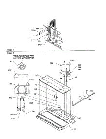 Machine Compartment parts for Kenmore Refrigerator 596.69892001 (59669892001, 596 69892001) from AppliancePartsPros.com