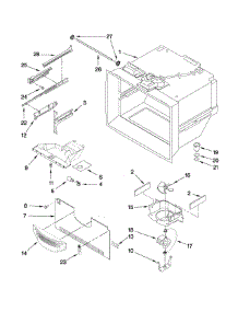 Freezer Liner Parts parts for Kenmore Refrigerator 596.69969011 (59669969011, 596 69969011) from AppliancePartsPros.com