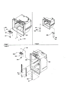 Shelf Ladders And Light Assembly parts for Kenmore Refrigerator 596.70002001 (59670002001, 596 70002001) from AppliancePartsPros.com