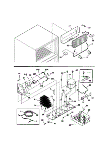 System parts for Kenmore Refrigerator 253.31437100 (25331437100, 253 31437100) from AppliancePartsPros.com
