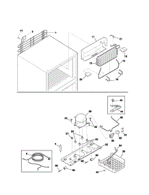 System parts for Kenmore Refrigerator 253.31614101 (25331614101, 253 31614101) from AppliancePartsPros.com