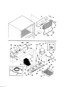 System parts for Kenmore Refrigerator 253.31842100 (25331842100, 253 31842100) from AppliancePartsPros.com