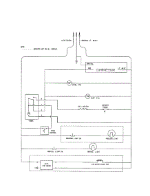 Wiring Schematic parts for Kenmore Refrigerator 253.71882100 (25371882100, 253 71882100) from AppliancePartsPros.com