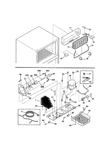System parts for Kenmore Refrigerator 253.71882100 (25371882100, 253 71882100) from AppliancePartsPros.com