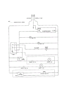 Wiring Schematic parts for Kenmore Refrigerator 253.71884102 (25371884102, 253 71884102) from AppliancePartsPros.com