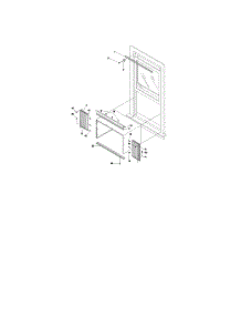 Window Mounting Parts parts for Kenmore Air Conditioner 253.72055200 (25372055200, 253 72055200) from AppliancePartsPros.com