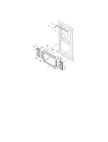 Window Mounting Parts parts for Kenmore Air Conditioner 253.72115200 (25372115200, 253 72115200) from AppliancePartsPros.com