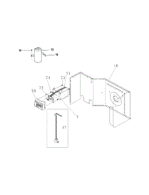 Control Parts parts for Kenmore Air Conditioner 253.72115200 (25372115200, 253 72115200) from AppliancePartsPros.com