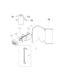 Control Parts parts for Kenmore Air Conditioner 253.72259200 (25372259200, 253 72259200) from AppliancePartsPros.com